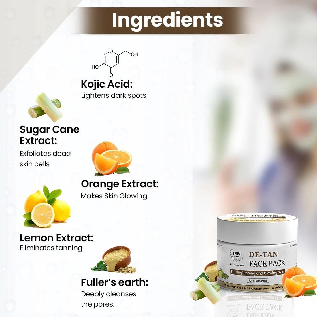 DE-Tan Face Pack